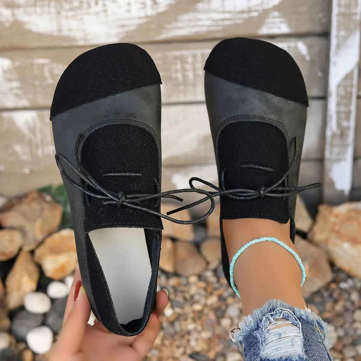 Casual Lace-Up Loafers Black 99d0c3aeb15d48faa3d8ce940bd97bdf-Max-Origin