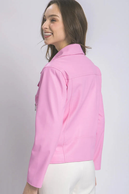 Love Tree Collared Neck Zip Up Jacket 99d37e19-3cdd-4470-8d97-dd6e1babff43-Max