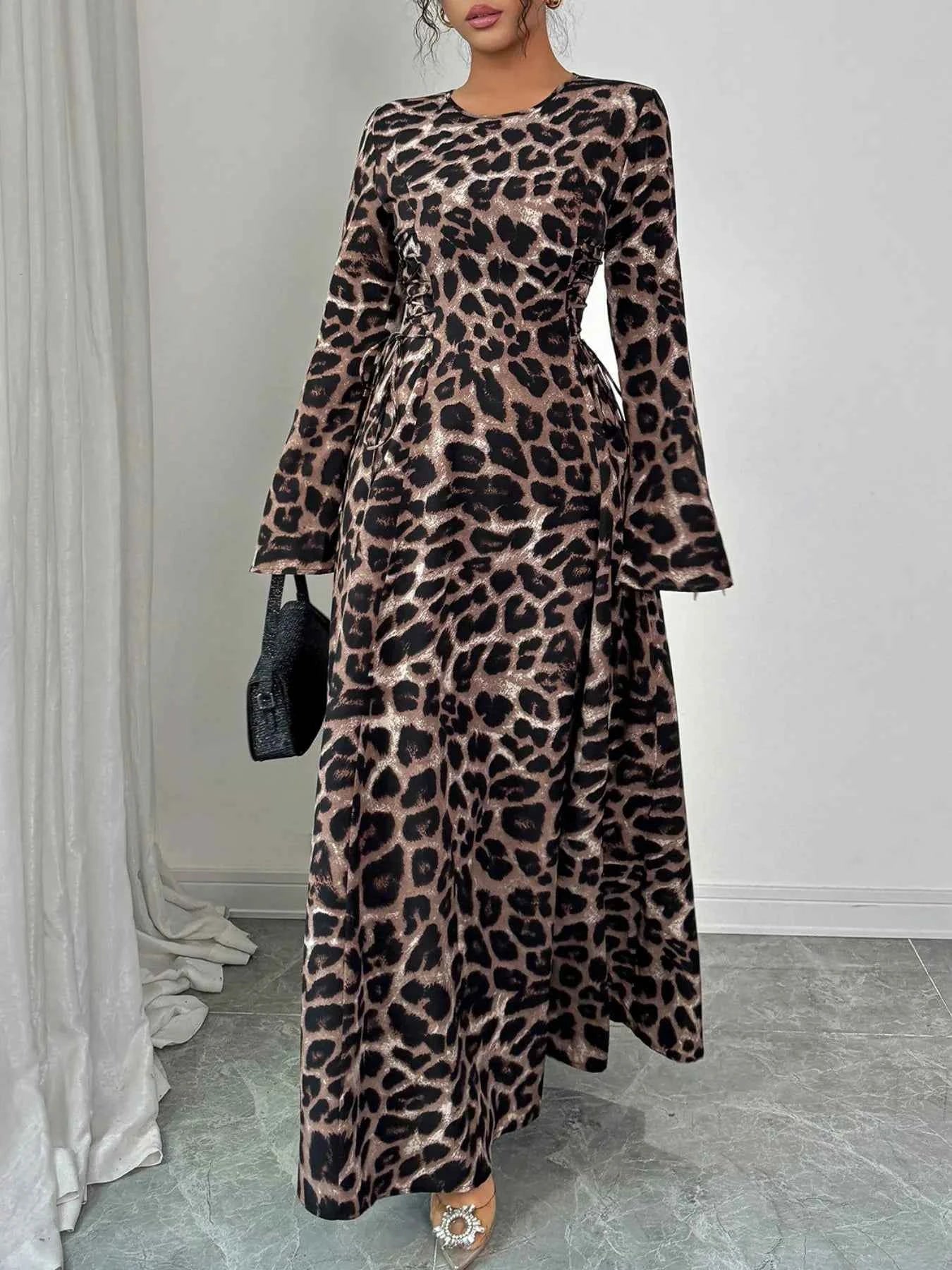 Leopard Print Long Sleeve Maxi Dress Leopard 99dd6a27-e442-4759-a2ba-fa62beafb0a8-Max-Origin