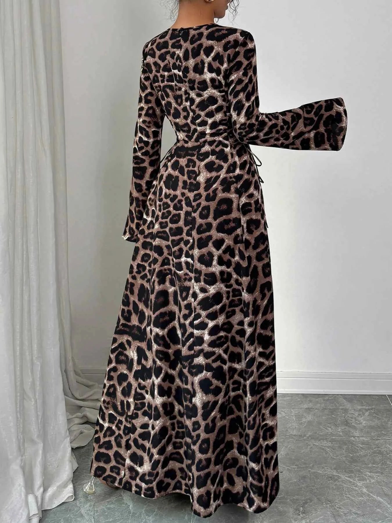 Leopard Print Long Sleeve Maxi Dress 99e22f6d-77fa-43e9-b224-099be9d0a47b-Max-Origin
