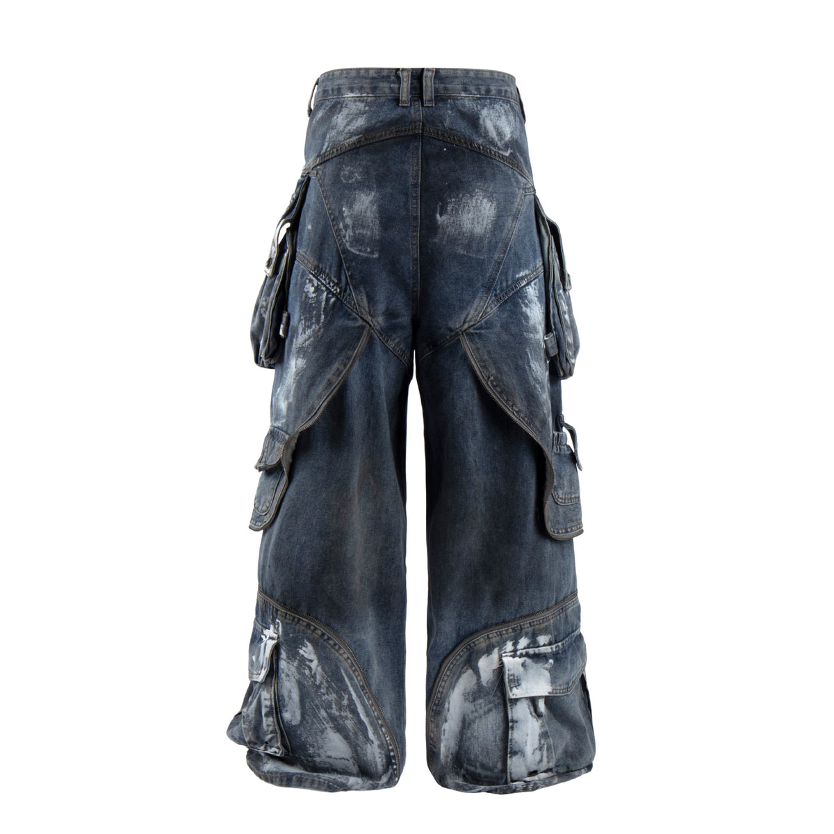The Graffiti Wide-Leg Denim Jeans 9DC881B394ABA7D15E4355997987B39B