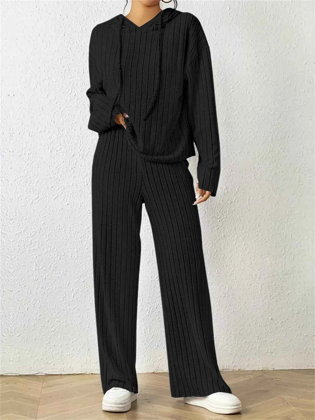 Ribbed Drawstring Hoodie and Pants Set 9a06fb8c-0710-446a-b6bb-7489418a0328-Max-Origin