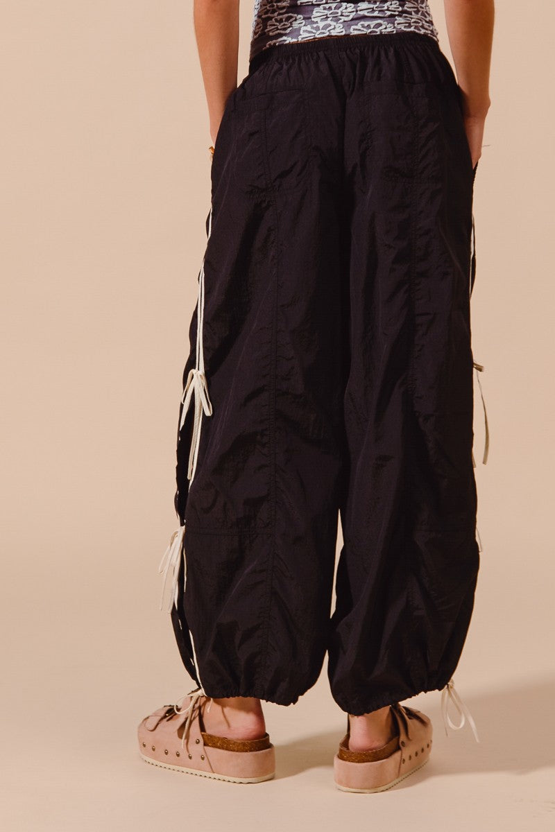SO ME Loose Fit Jogger Pants With Double Lined Side Detail 9a5b71ee75df4cb0819ec9266671e20e-Max