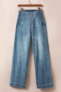 Addilyn Straight Loose Leg Jeans Dusk Blue 9a748757-f34a-4871-850a-070f1ce2a144
