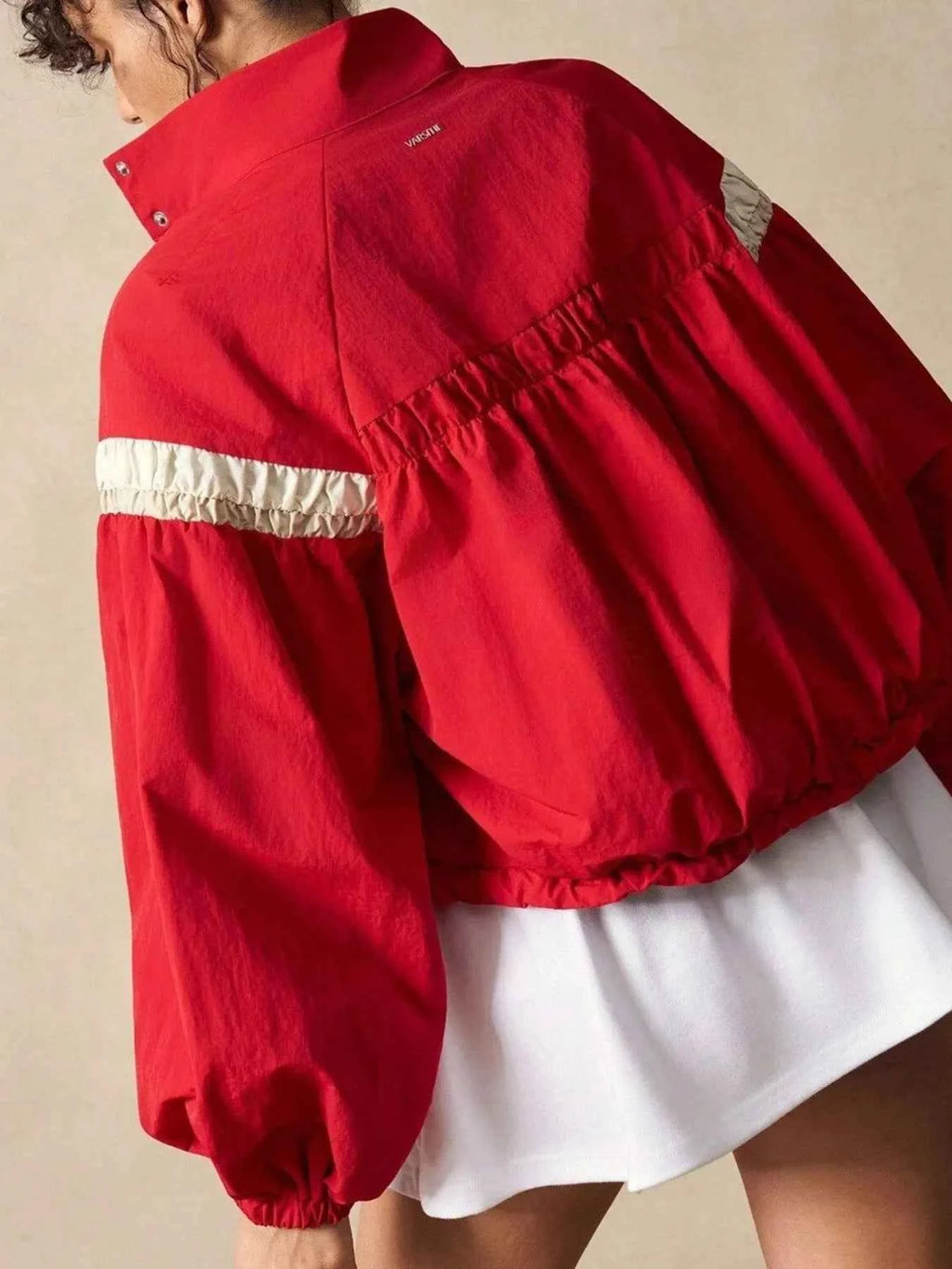 Half Snap Drawstring Hem Sweashirt 9a758593-fce8-404f-adab-3965460f716a-Max-Origin