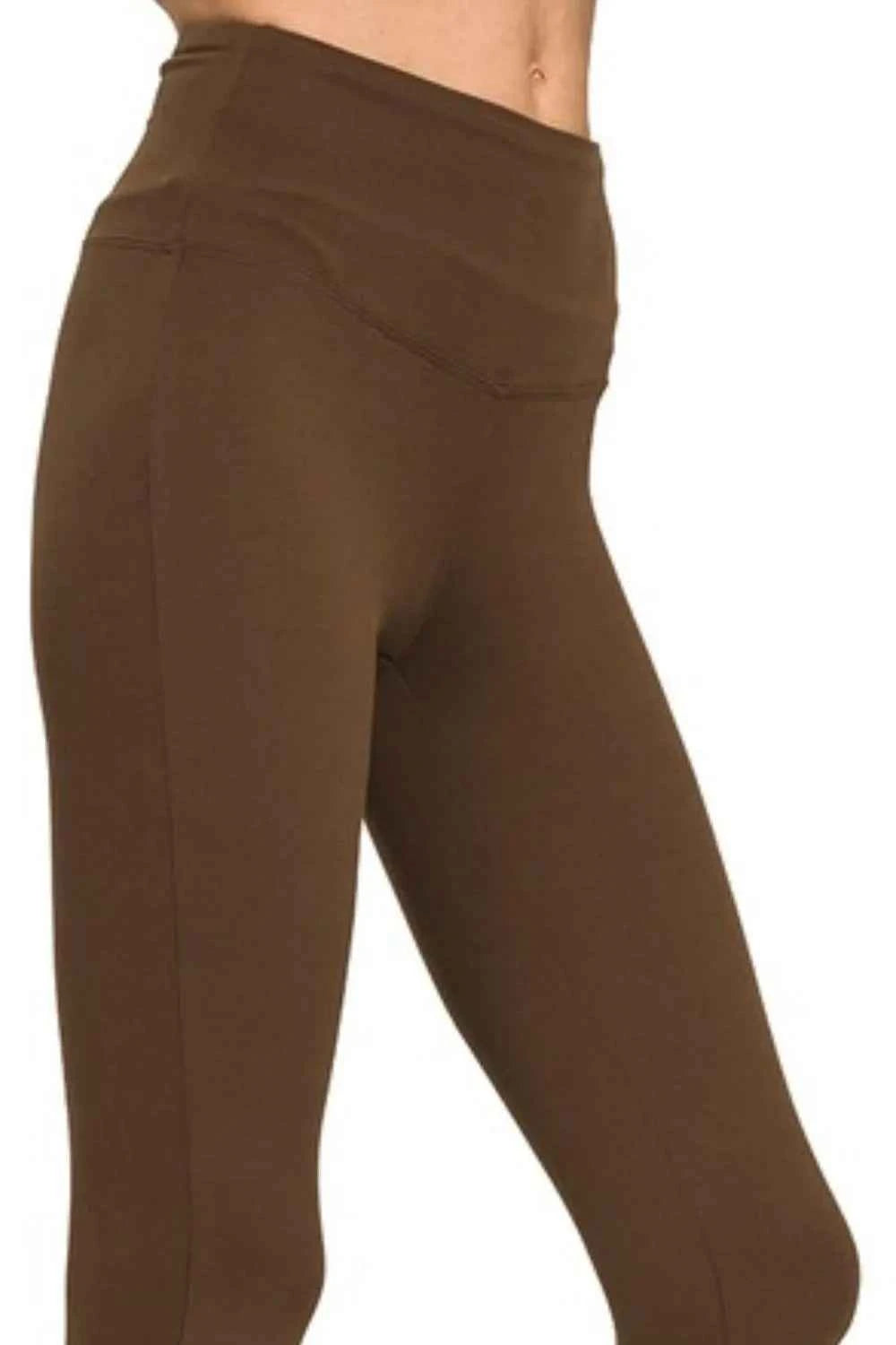 Zenana Premium Microfiber Wide Waistband Leggings 9a7d3d14-02ef-4d90-b9a4-4483c7ff37f1-Max-Origin