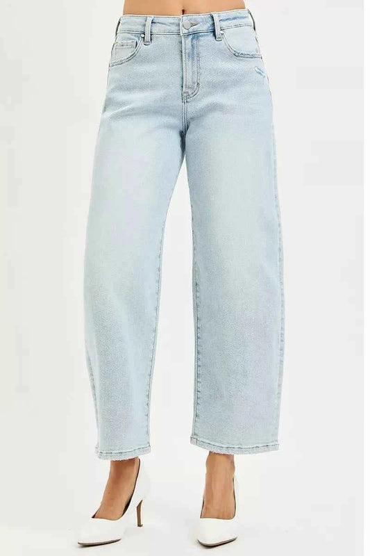 High Rise Crop Barrel Jeans 9aa073df-9022-48e6-a41a-9cda9773e601-Max-Origin