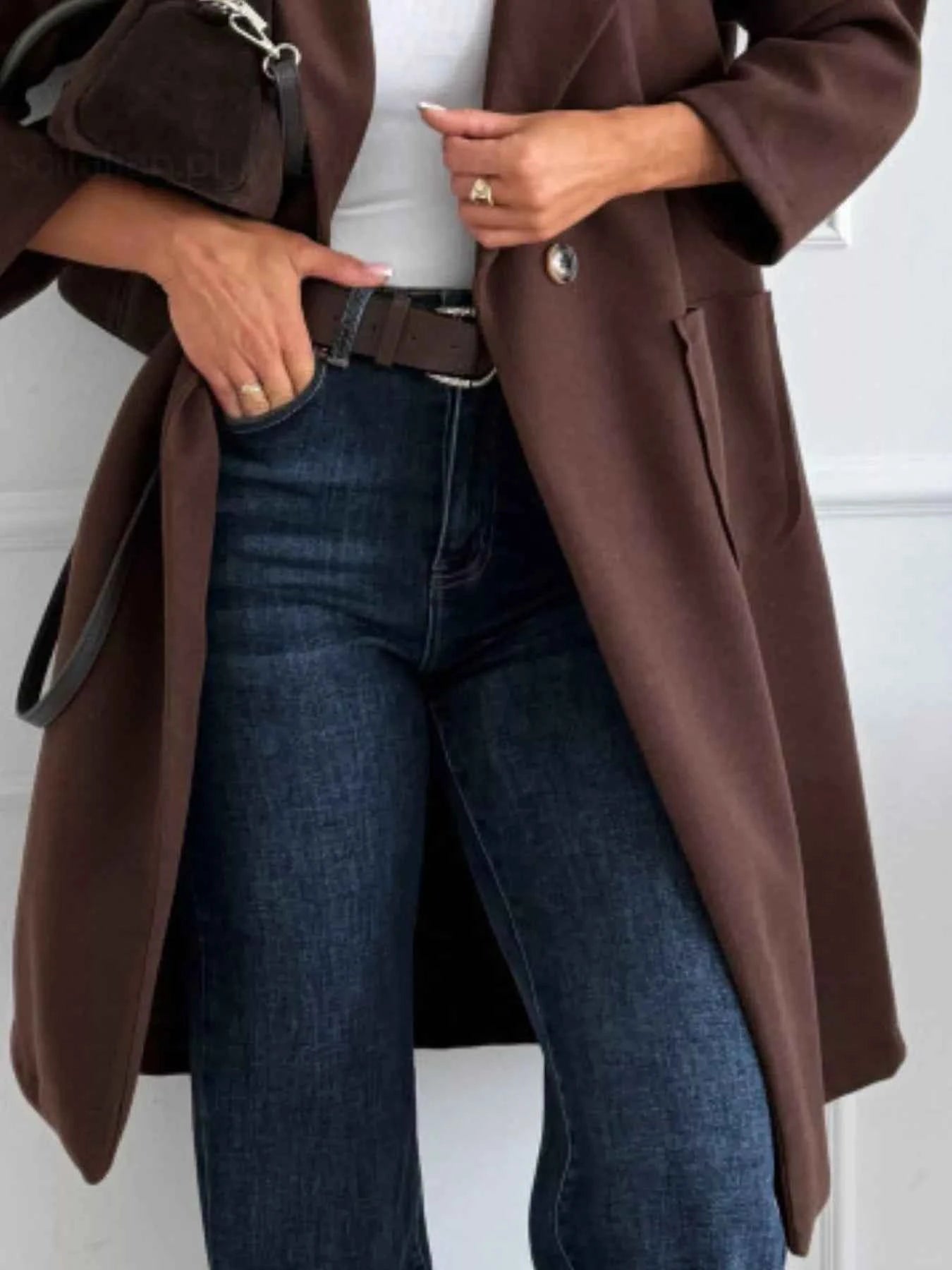 Long-Sleeve Single-Breasted Trench Coat 9ab0c022-63c6-4b0e-b723-e2900a74f7ce-Max-Origin