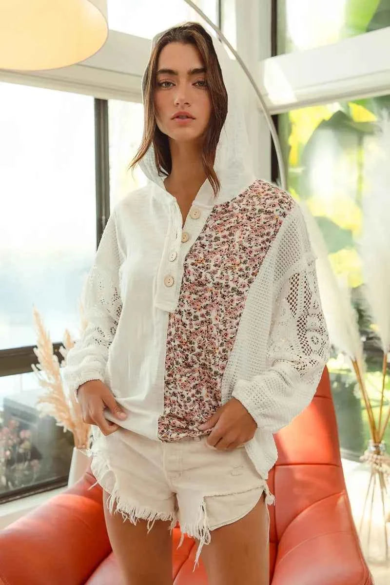 BiBi Slub Jersey with Lace Combo Buttoned Hoodie Top 9aba3d9f30a84a03bd37ade3e0e7a6da-Max-Origin