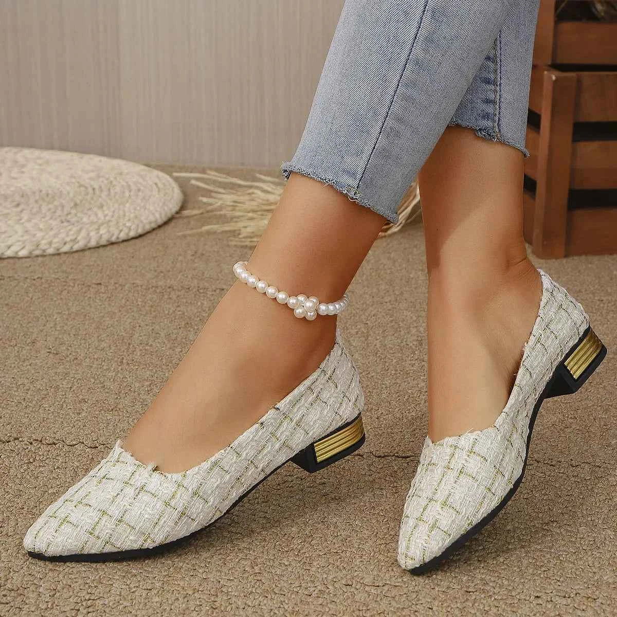 Point Toe Block Heels Slip-Ons 9af20e071cfb4e19b1dd4043694ae9e3-Max-Origin