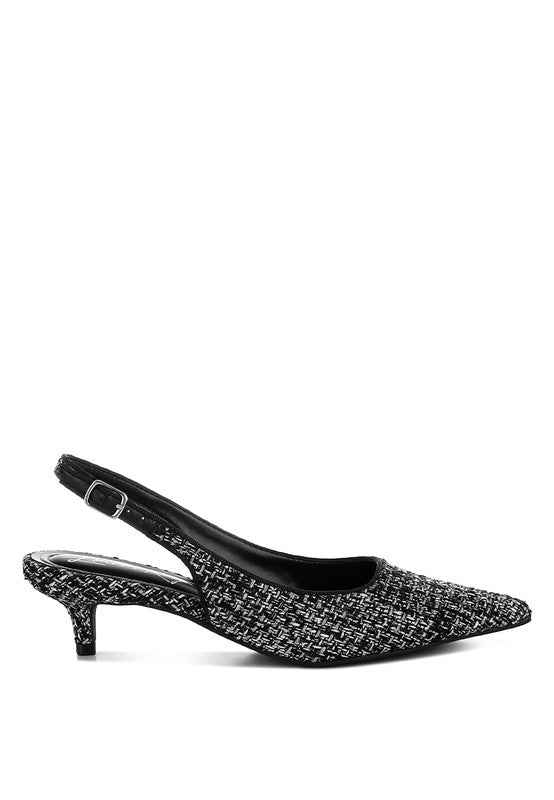 Zehra Boucle Slingback Sandals 9b12a184-324f-4dd3-92b2-7ae231f6b700