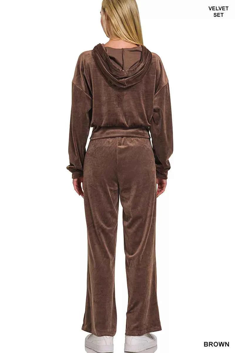 Zenana Velvet Zip Up Hoodie and Pants Set 9b2bbfcf-a4ee-4a30-bf12-9327d3162289-Max-Origin