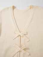 Bow Front Long Sleeve Cardigan 9b4aa46d-9c76-4415-af78-d177abbbe715-Max-Origin