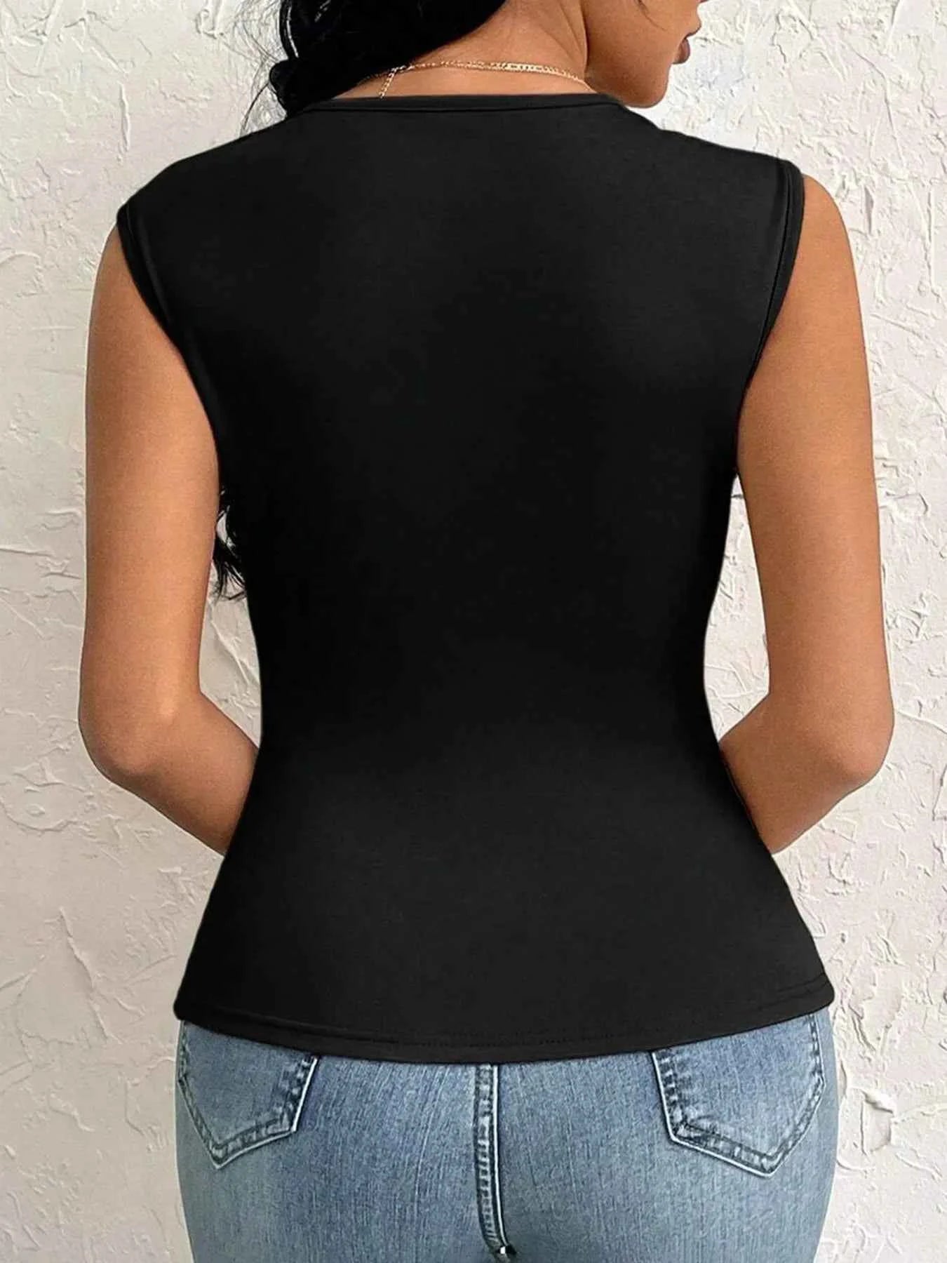 Slit Asymmetrical Tank Top 9b4dd5cd98714cd8a5996bf6ad11f00c-Max-Origin