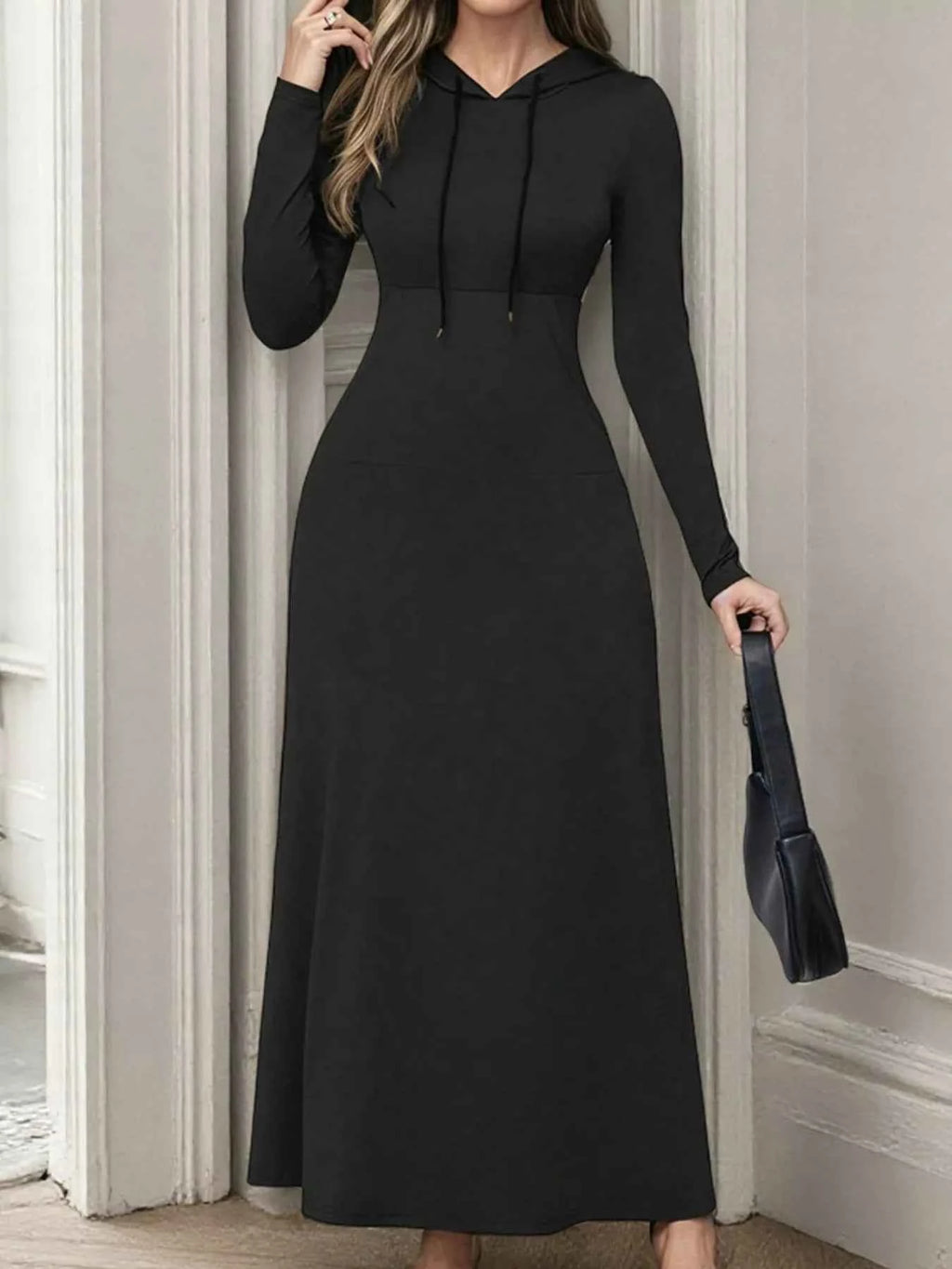 Drawstring Long Sleeve Hooded Maxi Dress 9b98dbc3-6eba-430f-a7f3-b51905f51874-Max-Origin