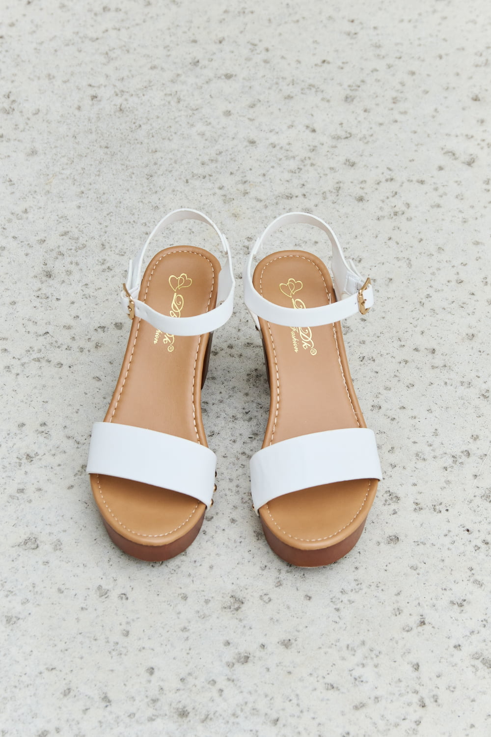 DDK Time After Time Wooden Platform Strap Heels 9bd3d25c0c8b494dbc2fa7857c71c1bc-Max