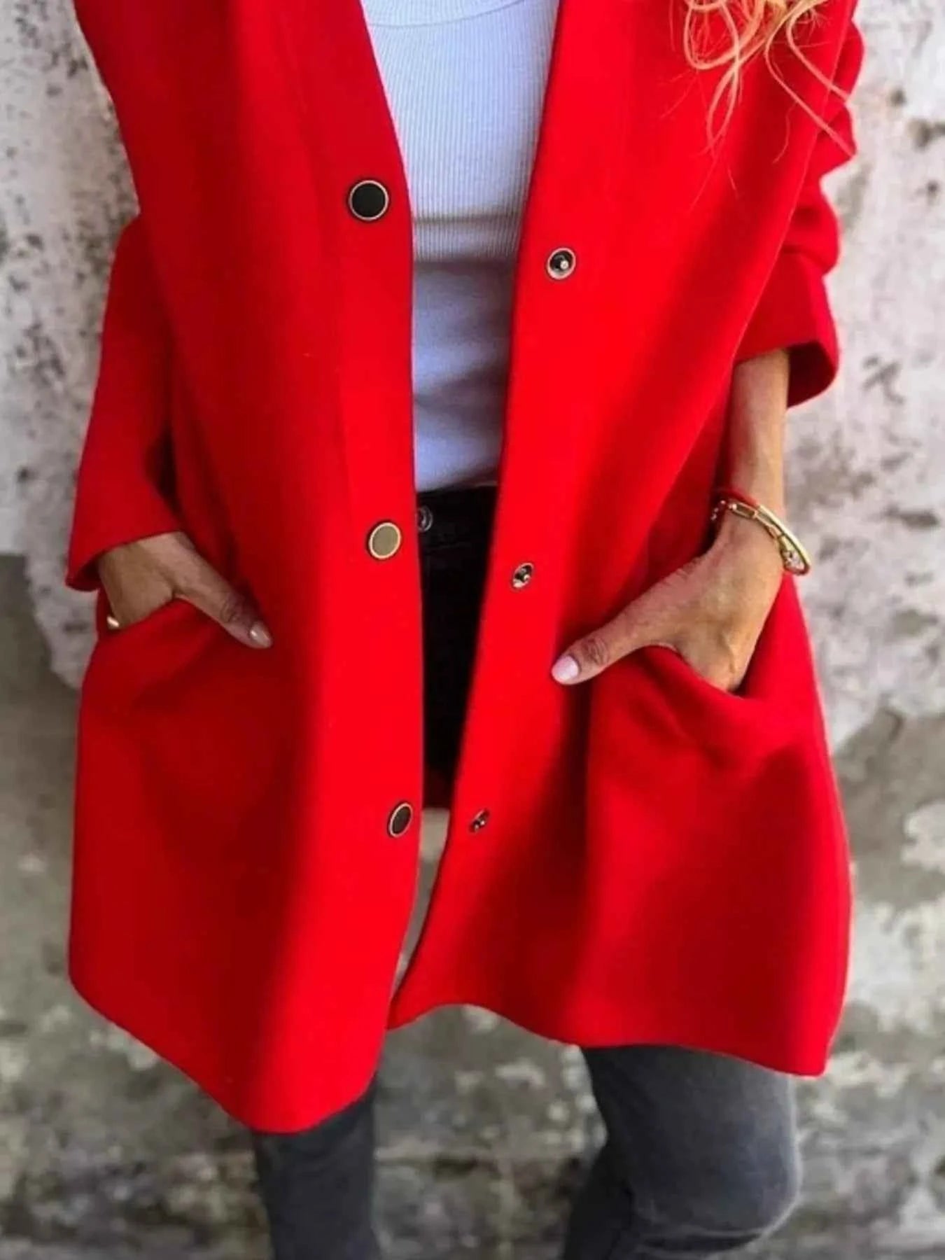 Full Size Snap Down Long Sleeve Hooded Outerwear Plus Size 9bdb4781-ae17-42d5-aaed-7f906608389d-Max-Origin