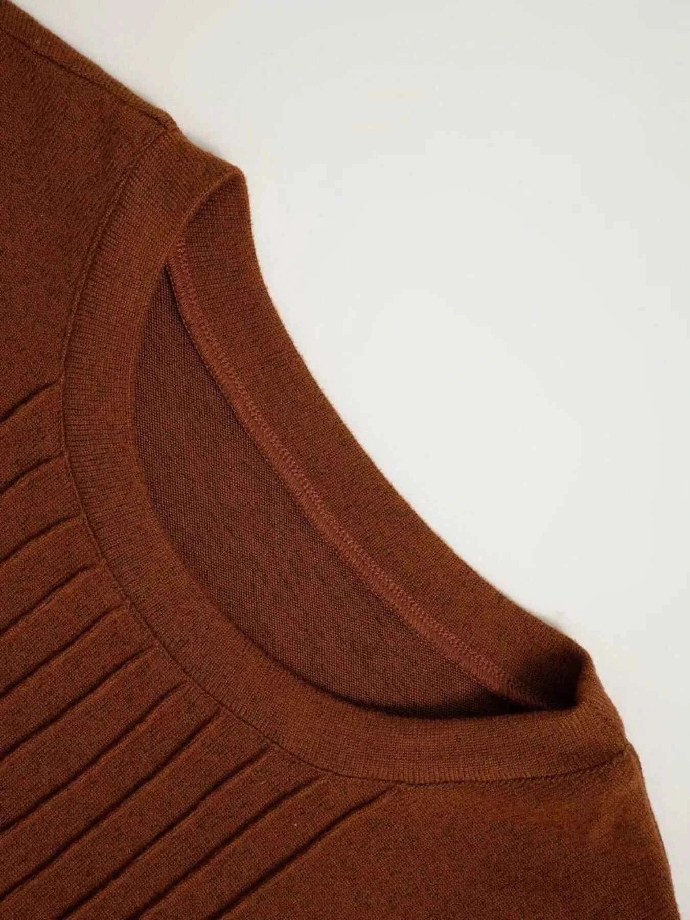 Round Neck Lantern Sleeve Top 9c3d8aeb-de1e-4884-be02-e0f308b6edcf-Max-Origin