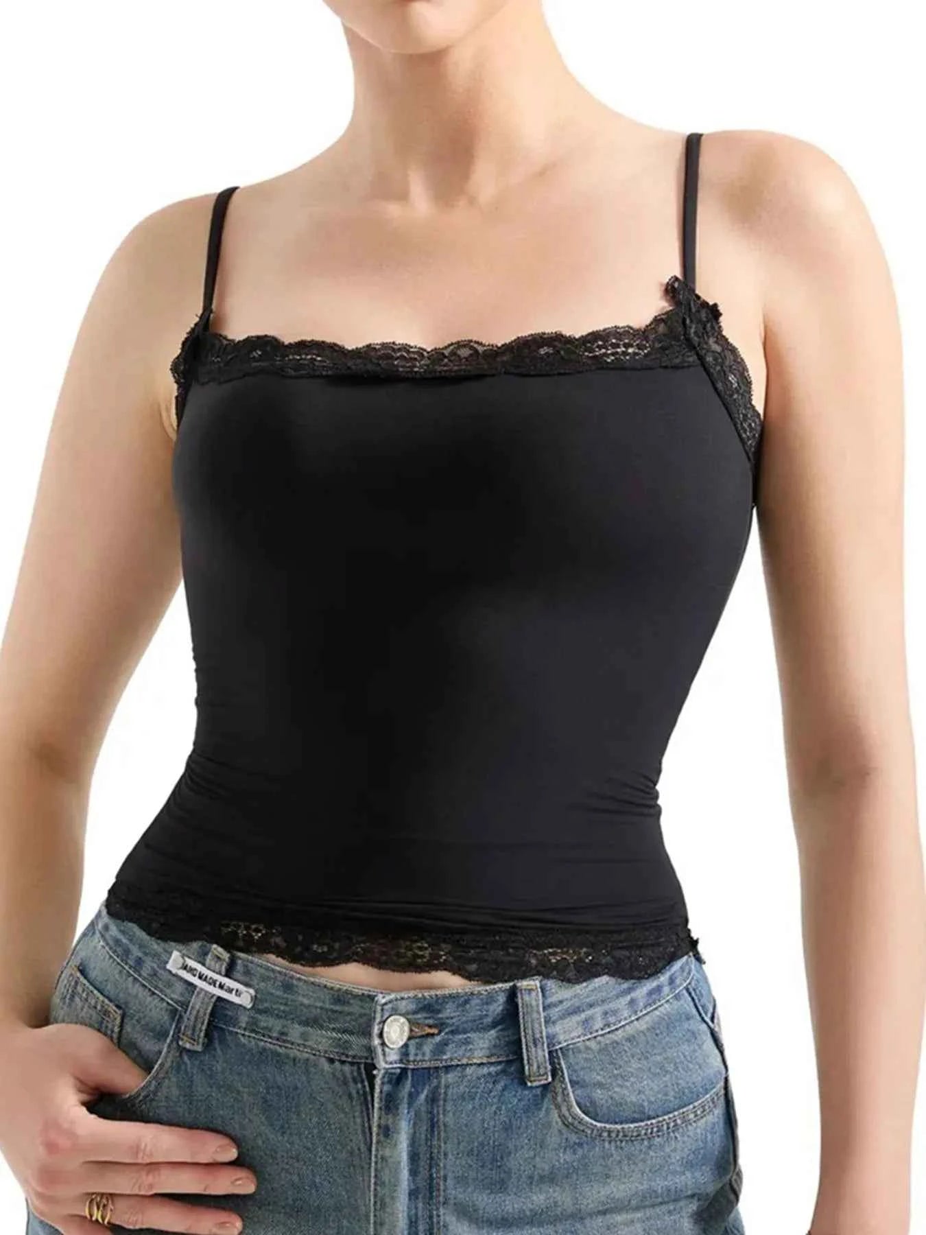 Lace Trim Cami Top Black 9c473427-ce77-444a-9f81-67f4f3b7f71a-Max-Origin