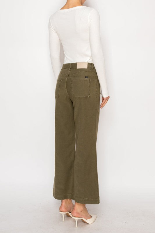 Margot High Rise Crop Palazzo PFD Jeans 9c553c4d-e6c9-430b-847b-918ebacc0ce3