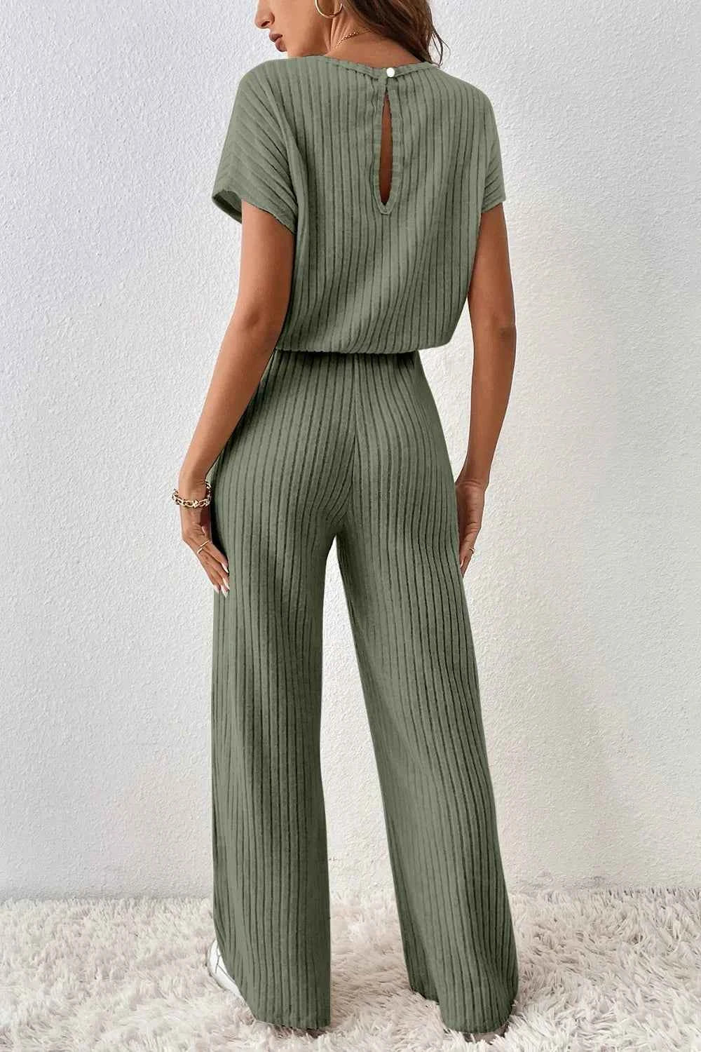 Ribbed Short Sleeve Wide Leg Jumpsuit 9c9ea8ba-3317-459f-87eb-6b4791829272-Max-Origin