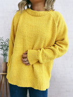 Round Neck Raglan Sleeve Sweater 9ccd5da0dda3461d9e85a33bb55a7617-Max-Origin