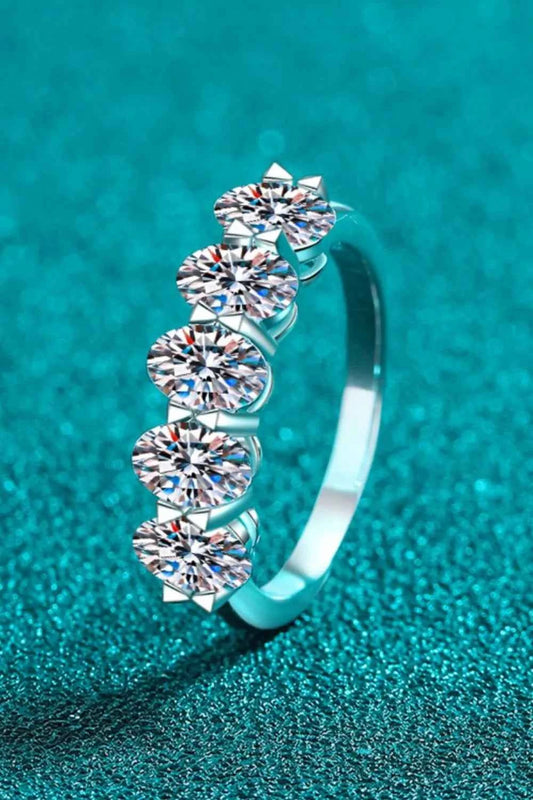 2.5 Carat Moissanite 925 Sterling Silver Ring 9d0f919b-4f78-48fe-ac7a-ce54380d6794-Max