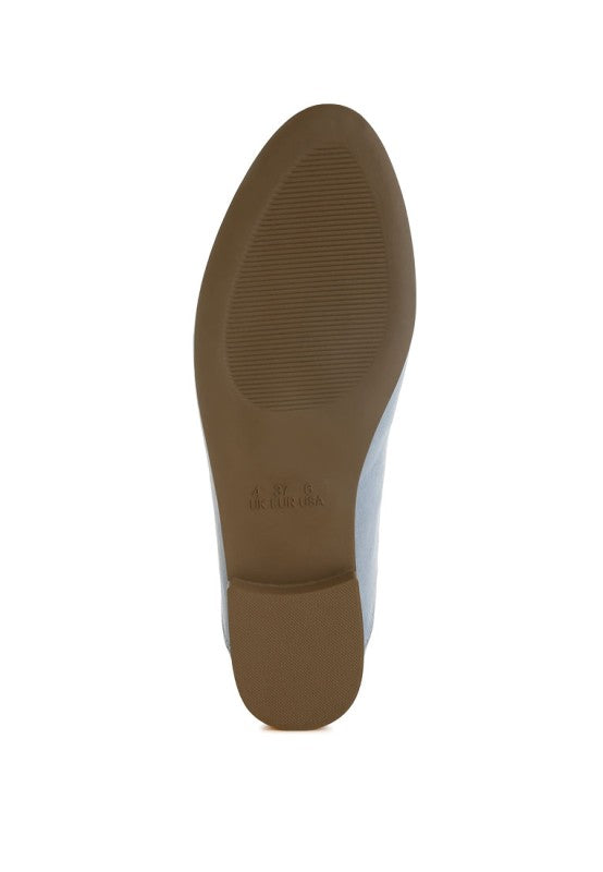 Noltas Horsebit Embellished Flat Loafers 9d24abc1-6507-4eeb-982a-904f5024b2e4