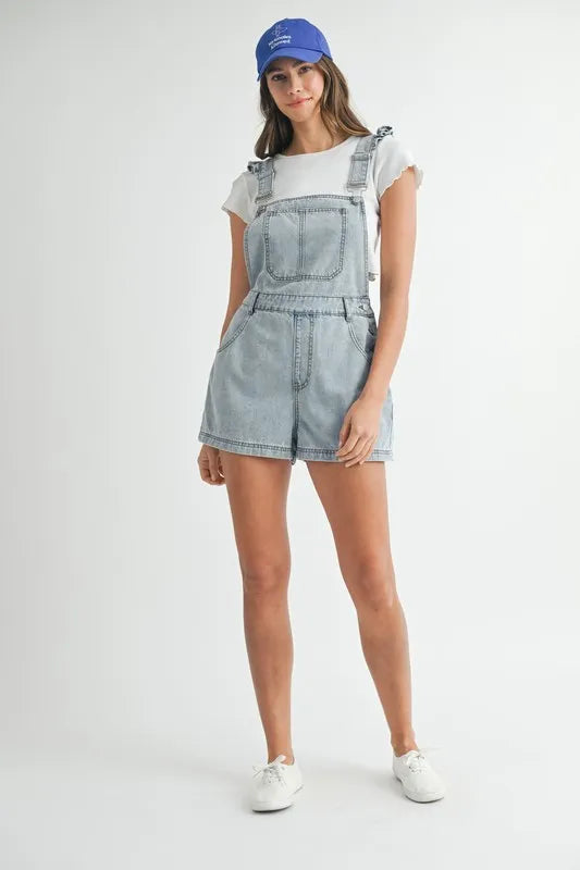 MABLE Square Neck Ruffle Shoulder Denim Overall Romper 9d265229e0264f3b9c39deaf2cc3dba6-Max-Origin
