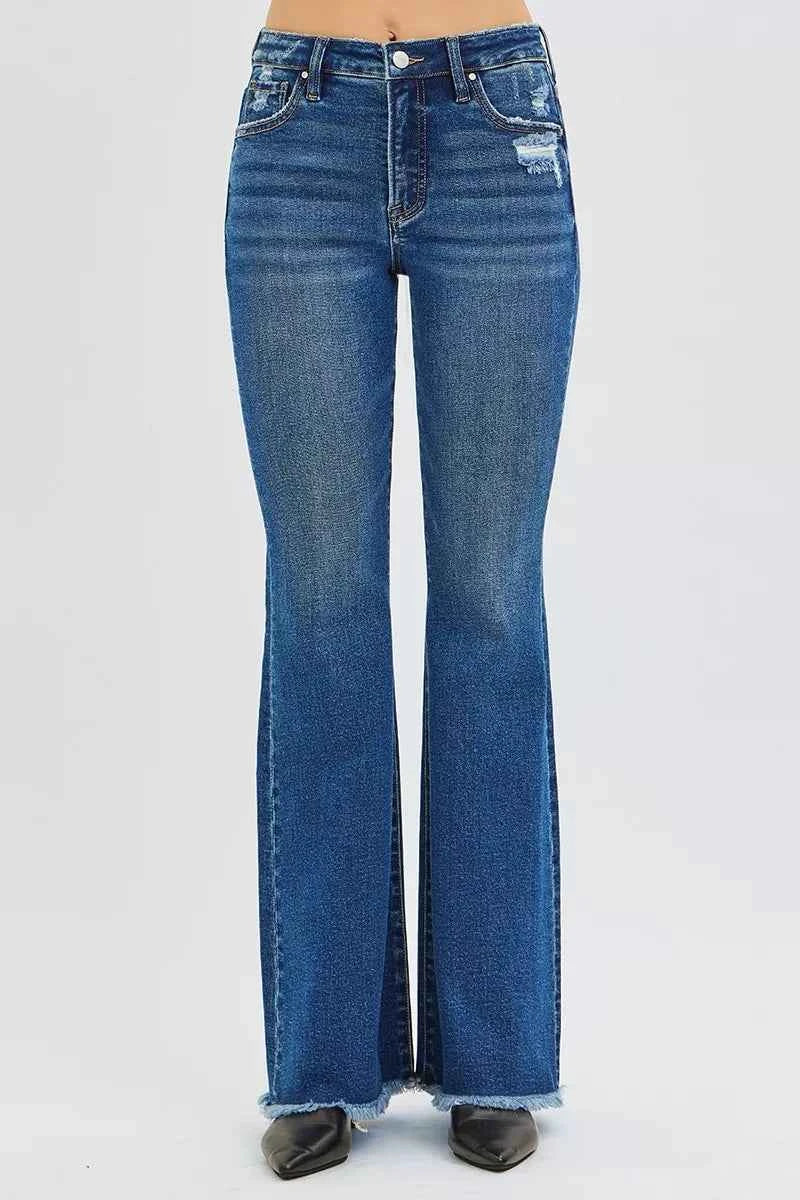RISEN High Rise Flare Jeans 9d28874412b64ab9a0ed9a8416da3ab4-Max-Origin