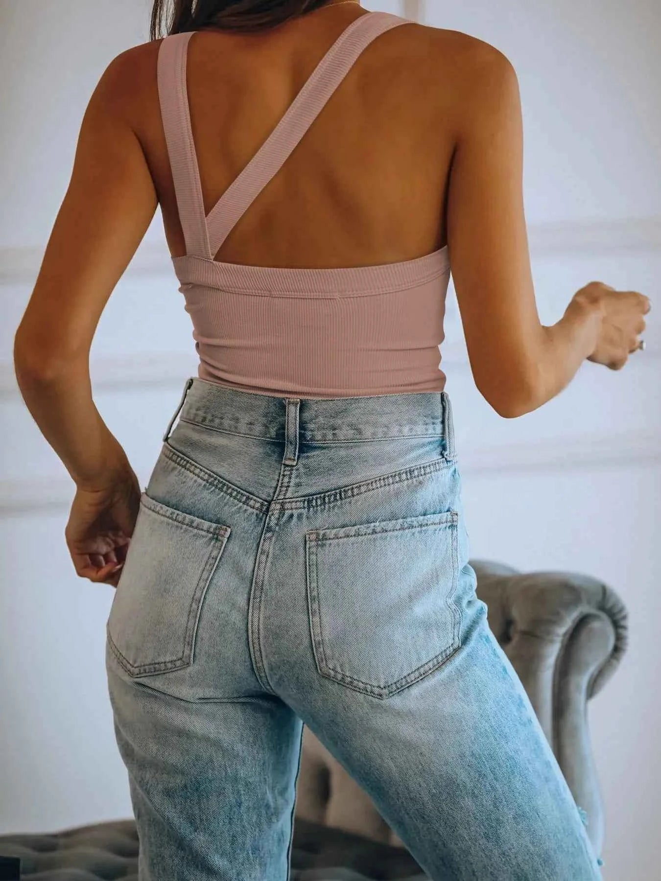 Asymmetrical Back Ribbed Crop Tank Top 9d2a58f7-5990-4f5c-a6ea-15a27b3ce5a4-Max-Origin