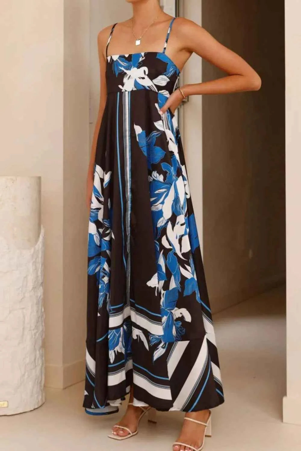 Printed Square Neck Cami Maxi Dress 9d3f0662-0db0-4b95-bc52-29996005cd6e-Max-Origin