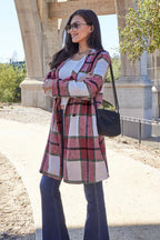 Double Take Full Size Plaid Button Up Lapel Collar Coat 9d5a618144f74735b74fb46801e4e07c-Max