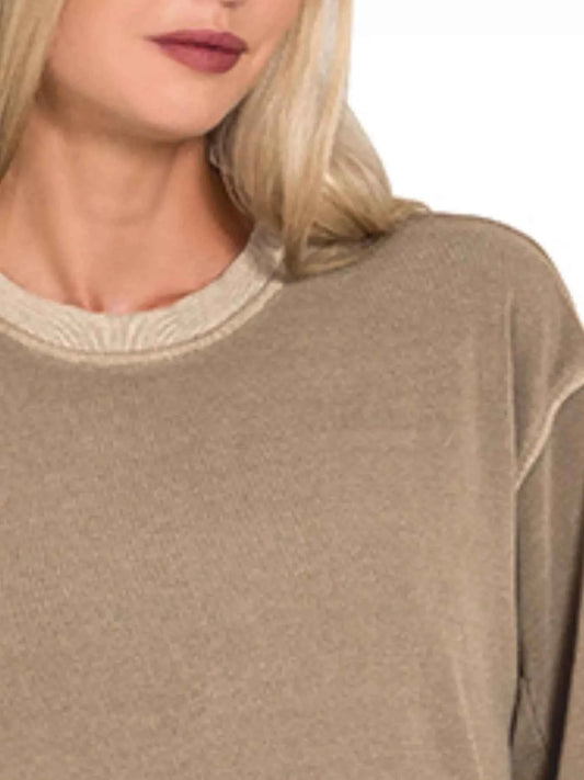 Soft Fleece Pigment Dye Sweatshirts Dress 9d5d8831-a5b8-4870-a81a-98c3f0343eb9-Max-Origin