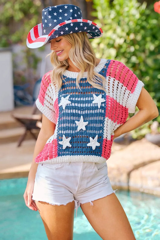 Crochet Star Patches 4th Of July Sweater Cover Up AMERICAN FLAG 9d8bf15b-06ea-4ed5-886f-b32f2d13895a-Max-Origin
