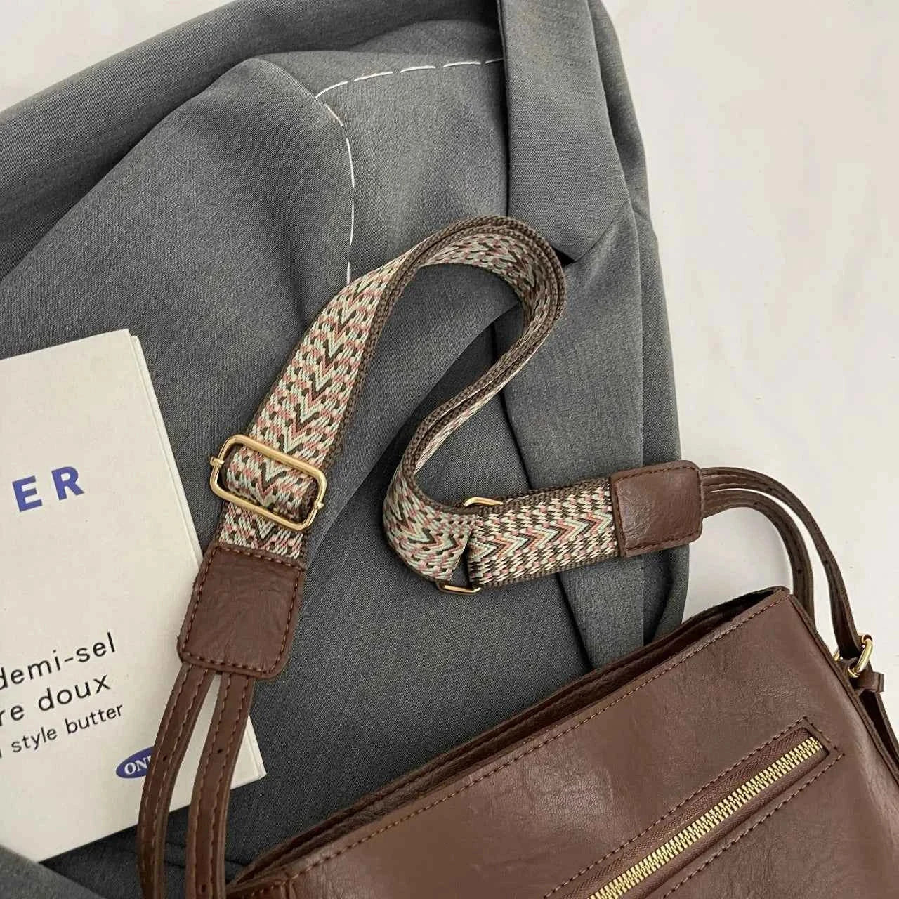 PU Leather Adjustable Strap Shoulder Bag 9da4aef0d8174e069977b3ebeaf460eb-Max-Origin