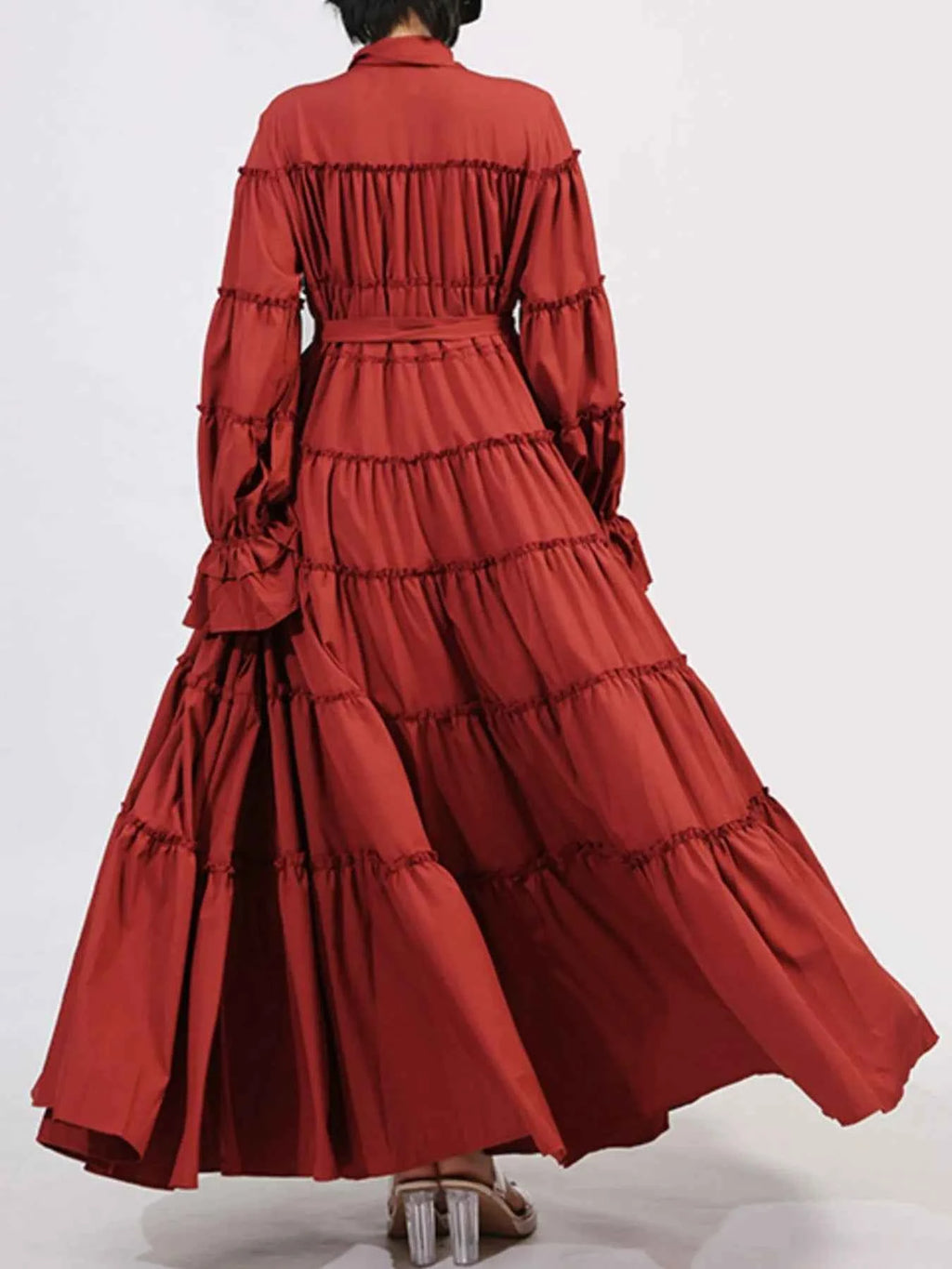 Tiered Tie Waist Maxi Dress 9da9420e-97ca-40da-bf61-3ad84635a0e2-Max-Origin