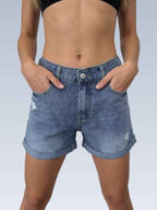 Ripped High-Waisted Denim Shorts 9db1de2b-eb4b-4af5-a448-4fc56766cd88-Max