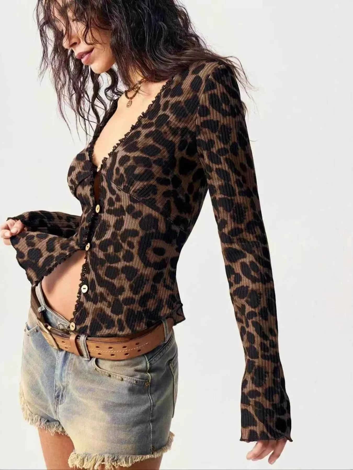 Leopard Button-Up T-Shirt 9db5b2e614774a7093b6bf9a10c577d4-Max-Origin