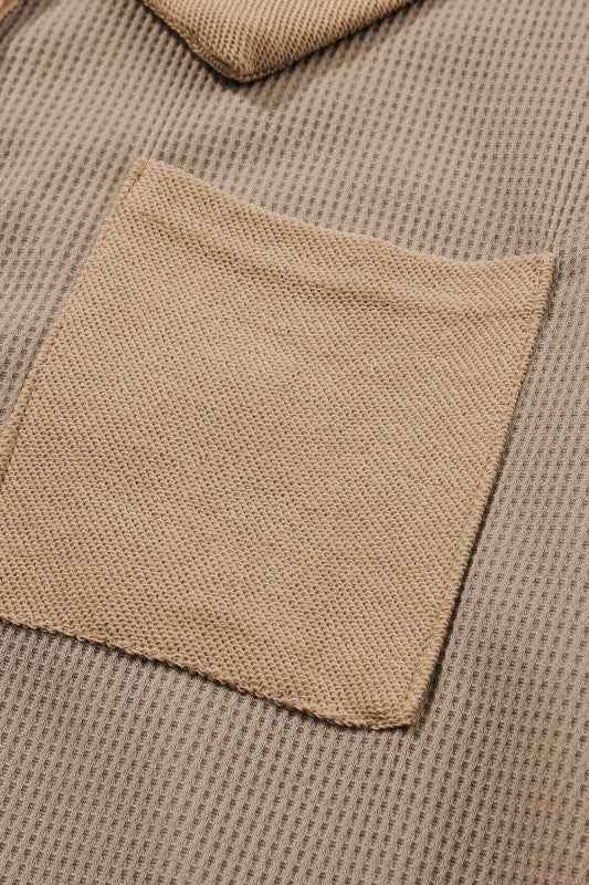 Bianca Waffle Knit Long Sleeve Top 9de0dbca-fadc-4b47-920e-062d00b0583f