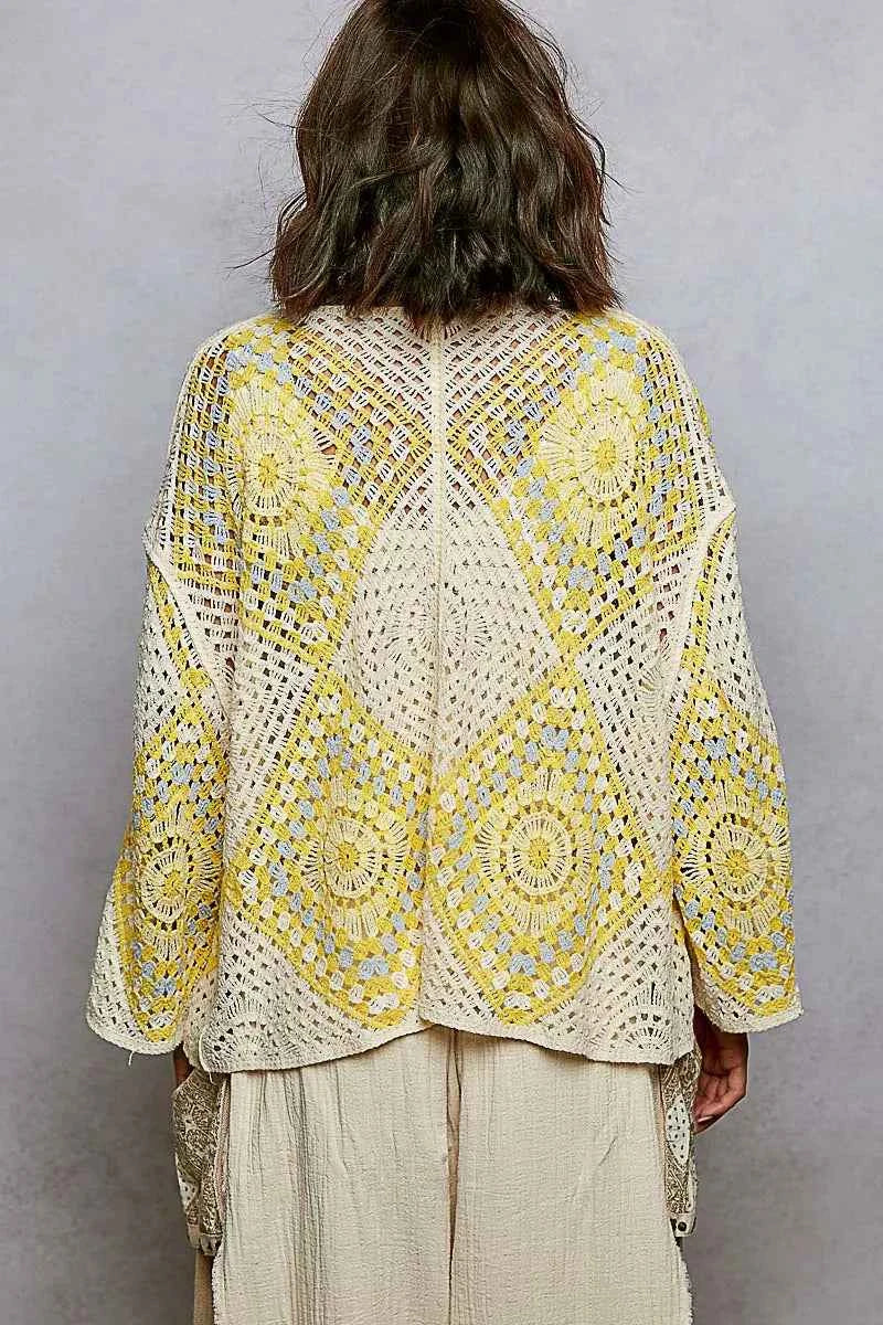 POL Open Front Crochet Cardigan with Granny Square Pattern 9df0ae9f-5924-4e4c-90bd-85bd83b90bd7-Max-Origin