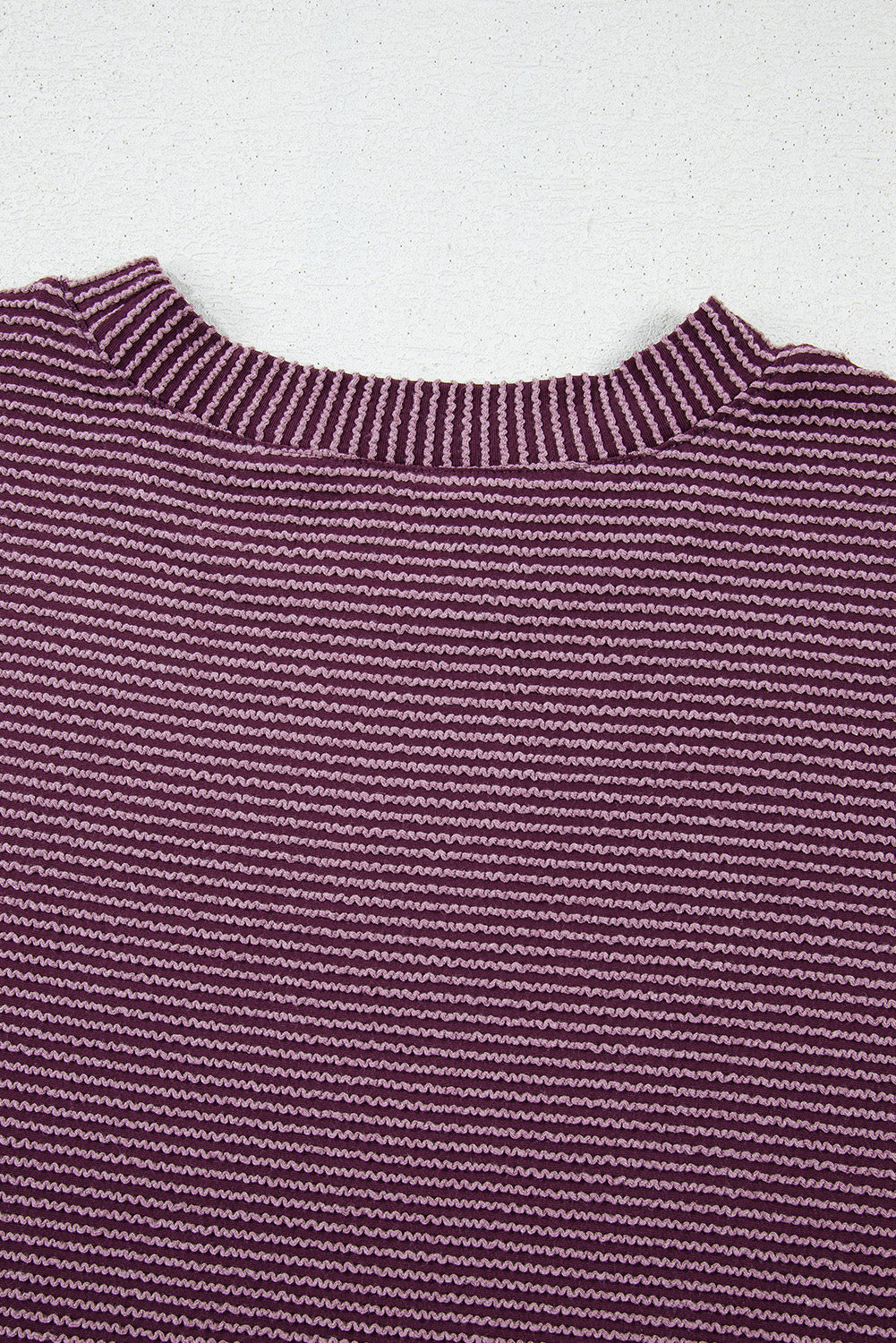 Toadstool Plain Corded Mock Neck T Shirt 9e7935524bd8468f