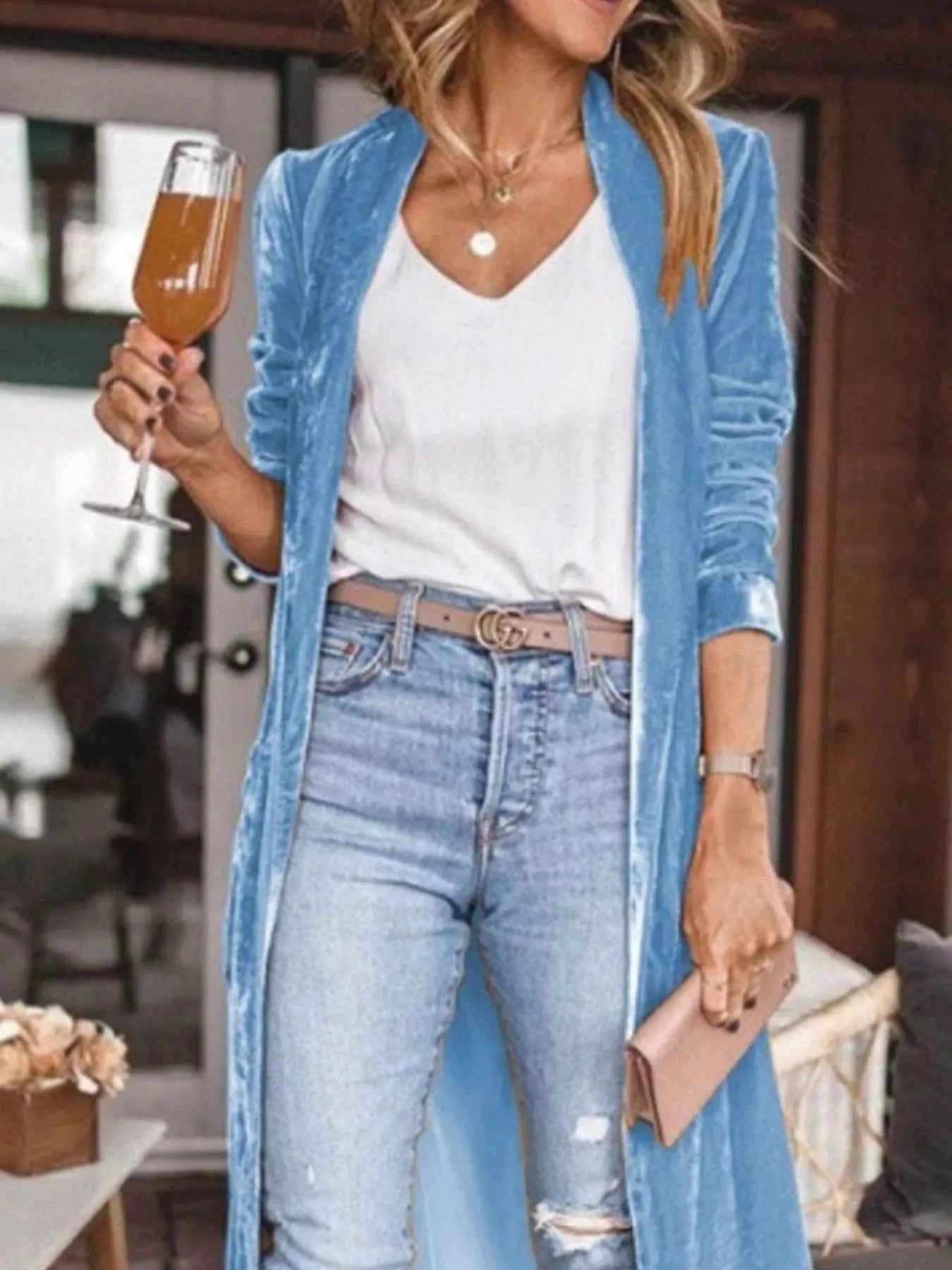 Open Front Long Sleeve Longline Cardigan 9eaa30aa-6165-46f6-b429-e83e9d64df47-Max-Origin