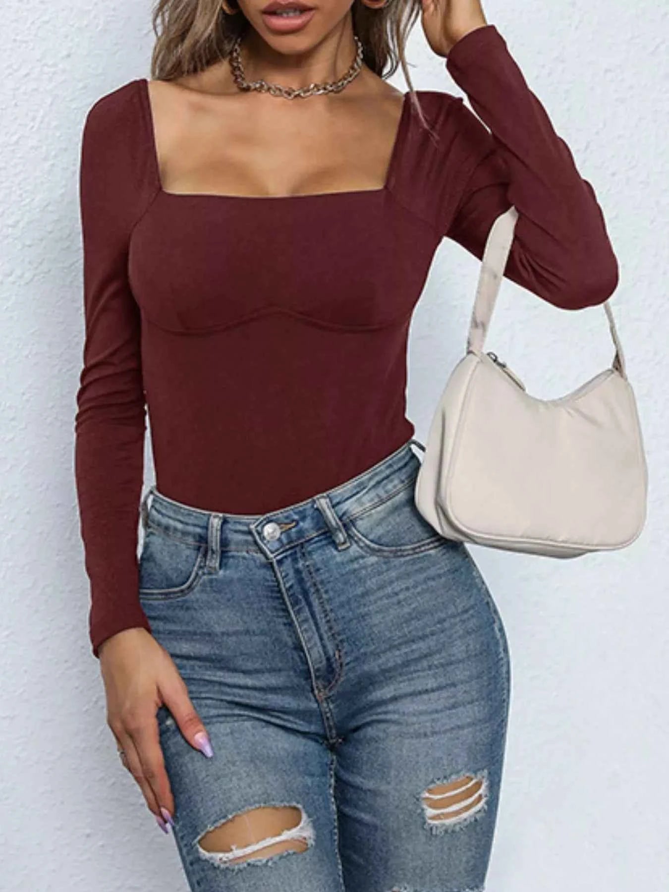 Square Neck Long Sleeve Bodysuit 9f0cad08-6c55-45f4-b3ad-e2a79295c5f6-Max-Origin