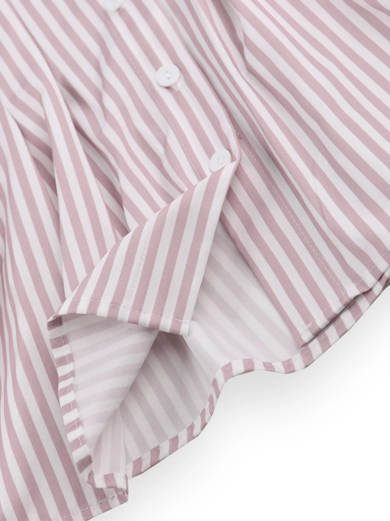 Striped Short Sleeve Button-Up Shirt 9f2ba8fe-1141-465b-bbca-61a78dc87759-Max-Origin