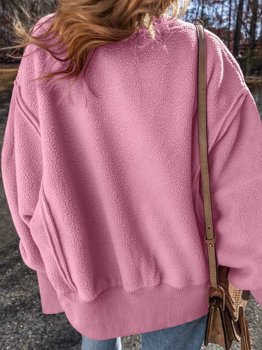 Round Neck Dropped Shoulder Sweatshirt 9f406b1a58fd4d4d8877289dbfd6b188-Max-Origin