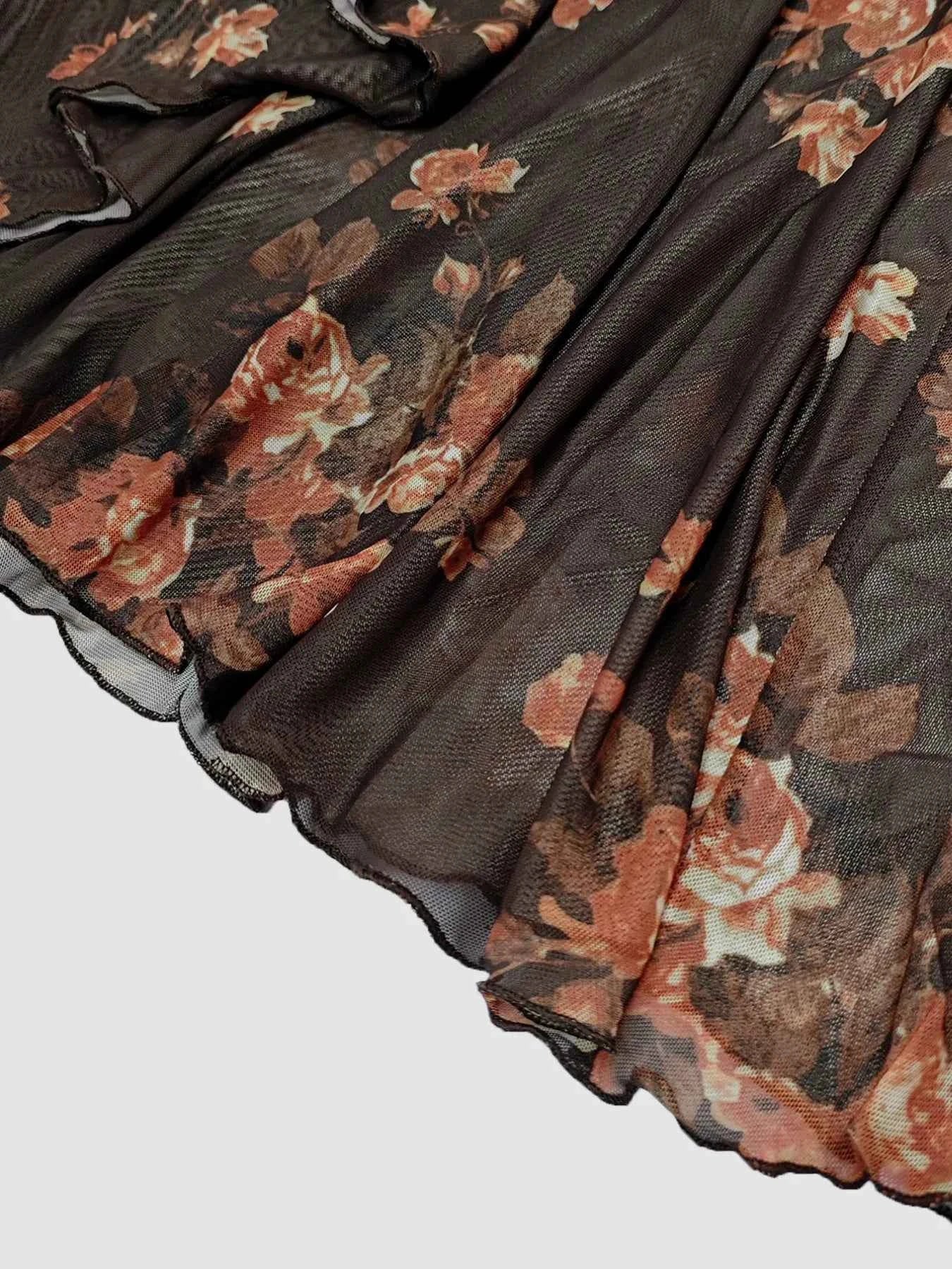 Floral Square Neck Top and Skirt Set 9f680e29-3640-401a-b67f-e9249bd8e00f-Max-Origin