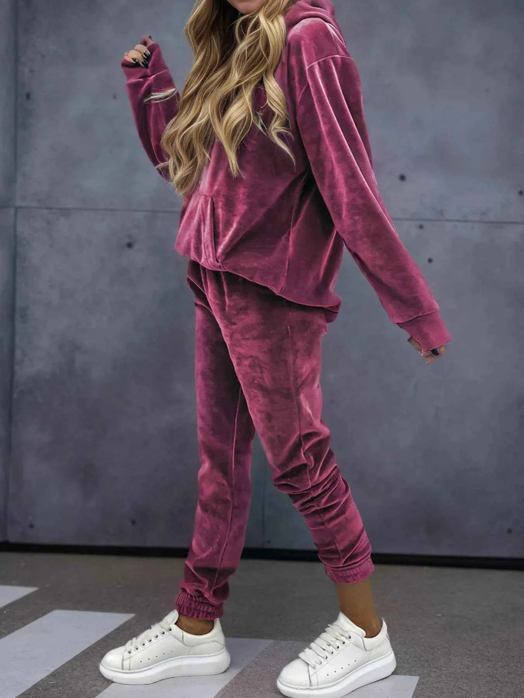 Velvet Long Sleeve Hoodie and Pants Set 9f743000-a700-4df9-974e-028d194e0018-Max-Origin