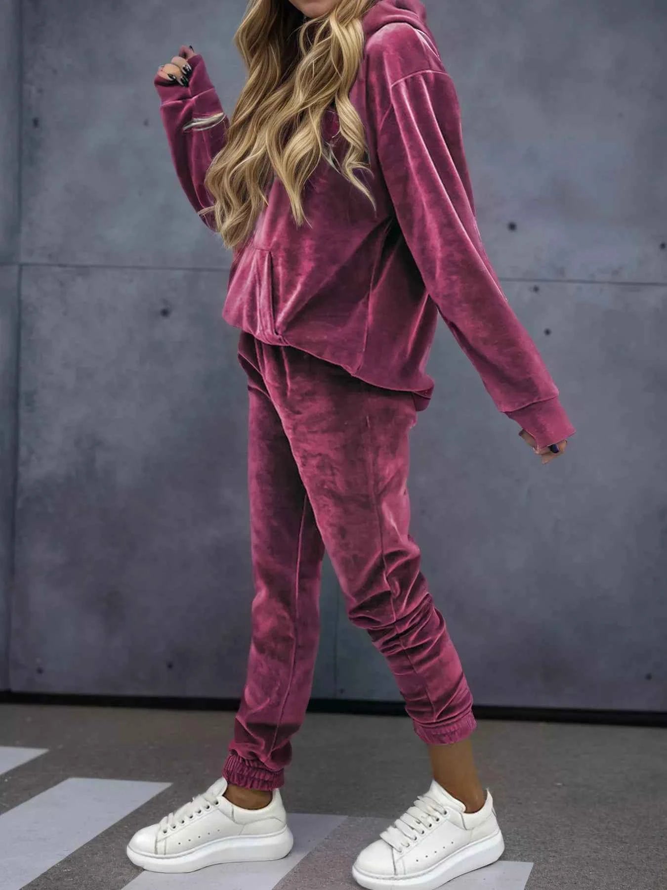 Velvet Long Sleeve Hoodie and Pants Set 9f743000-a700-4df9-974e-028d194e0018-Max-Origin