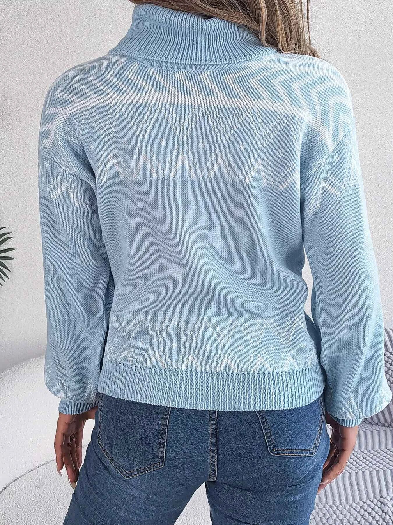 Turtleneck Dropped Shoulder Sweater 9fa618e8949f4f0090113c809a198538-Max-Origin